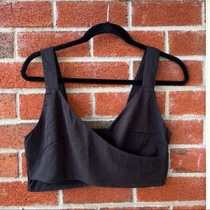 Aerie - Wide Strap Crossover Bralette Top